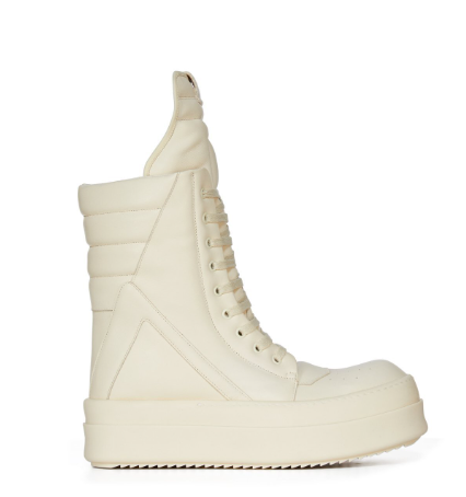 Milk Mega Bumper High top GeoBasket Sneakers