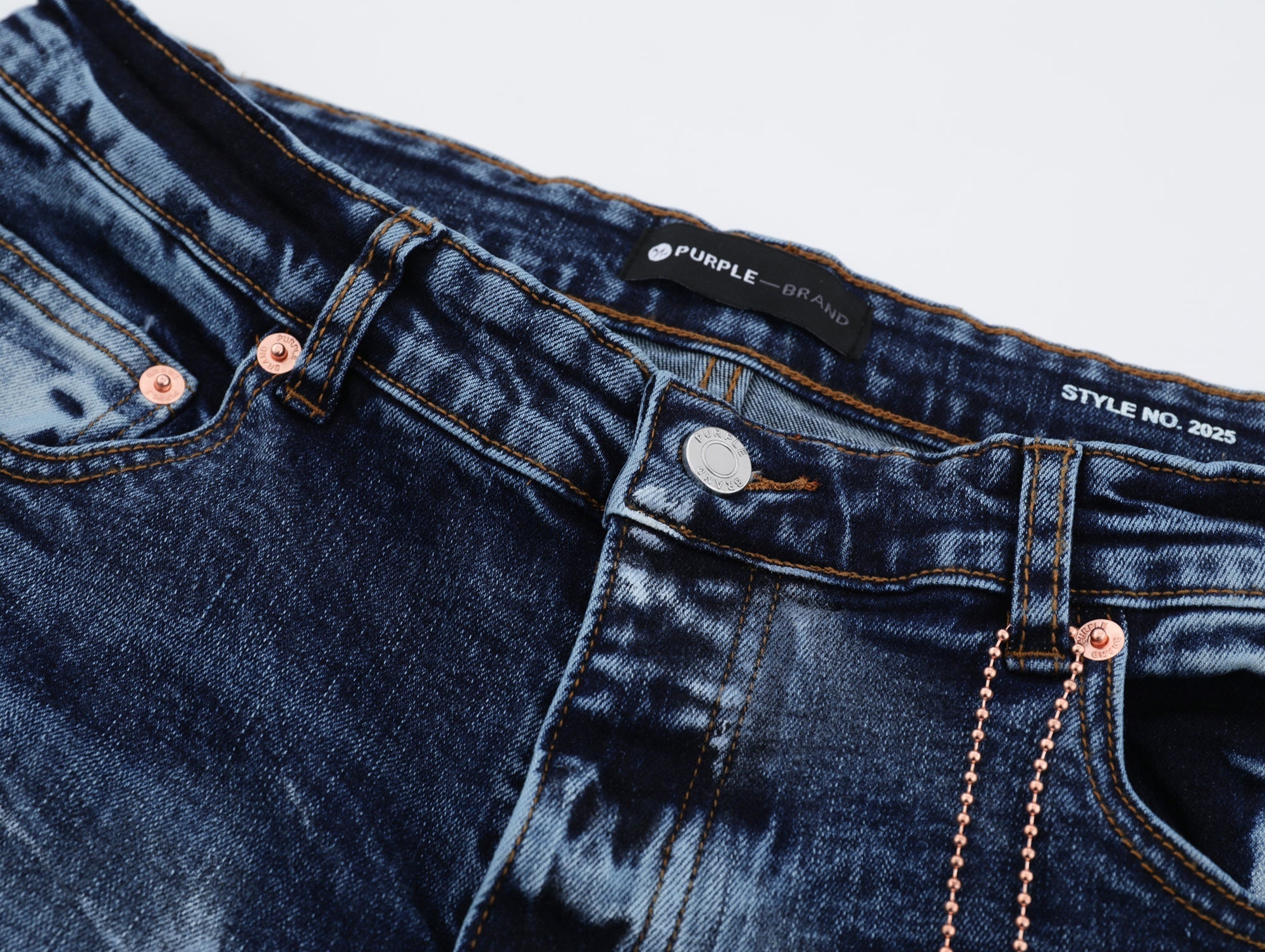 P133 Blue Brushed Jeans