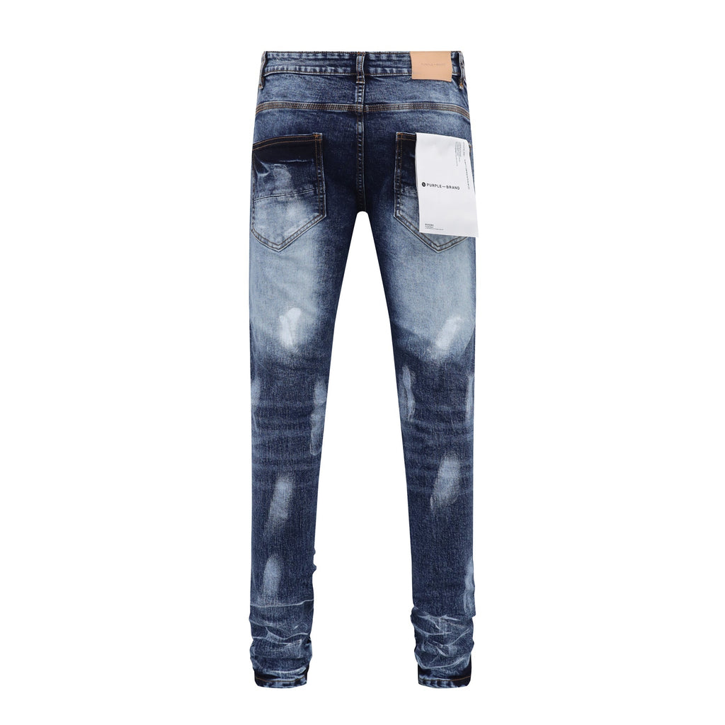 P133 Blue Brushed Jeans