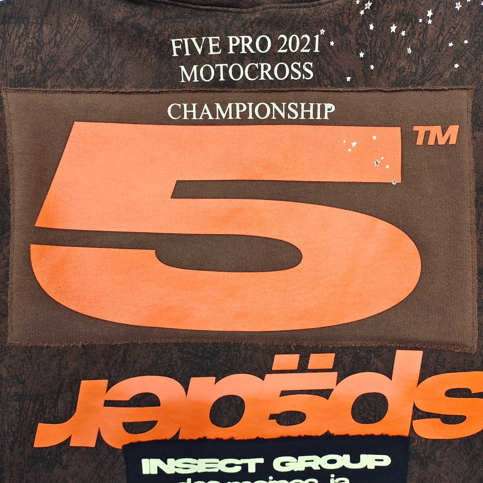 Sp5der T&F Tree Camo Hoodie 'Brown'