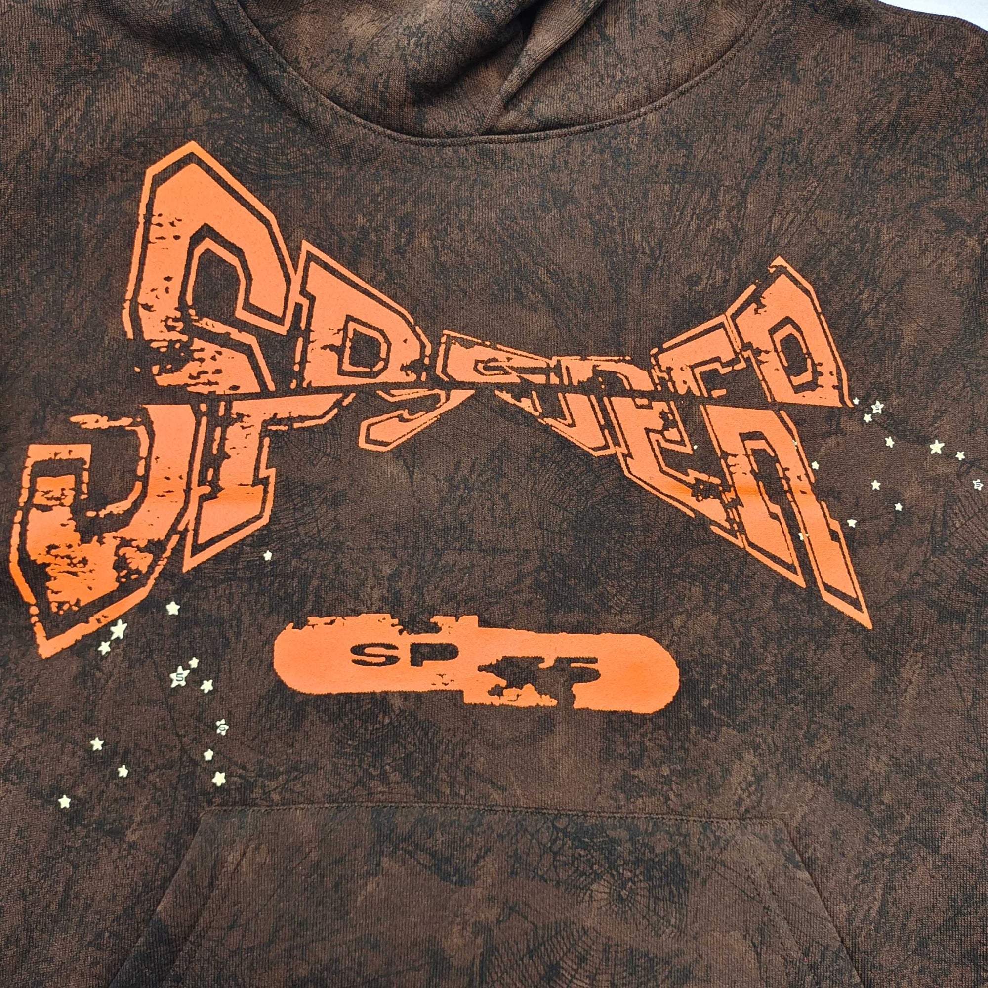 Sp5der T&F Tree Camo Hoodie 'Brown'