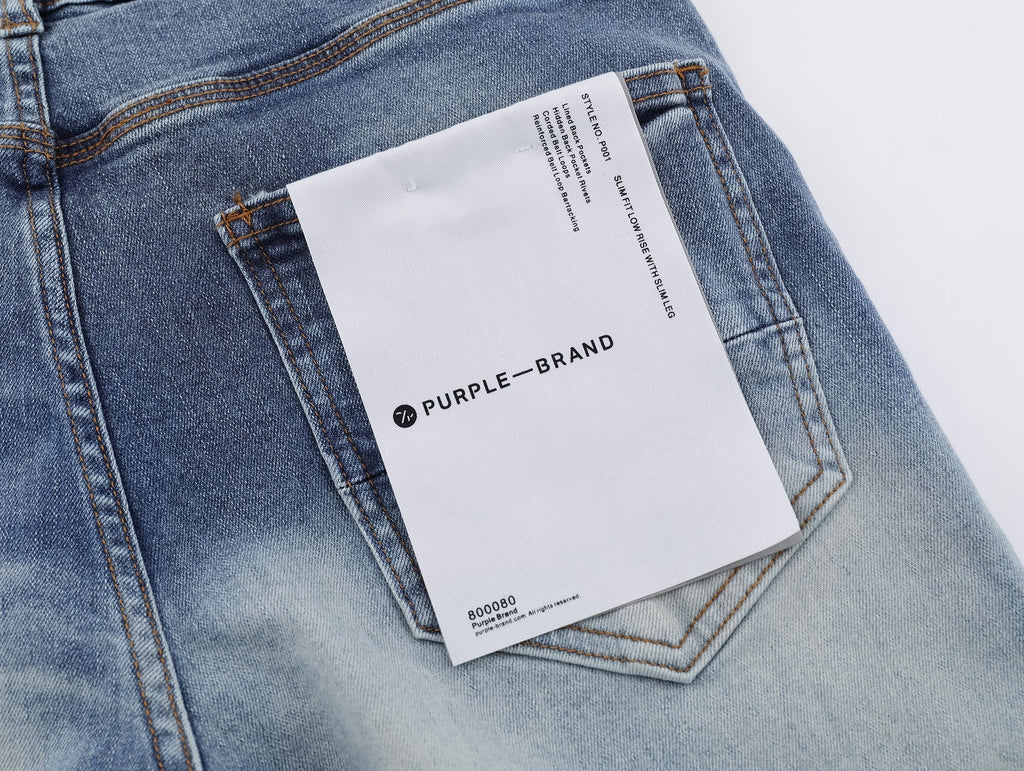 P130 Ripped Light Blue Jeans