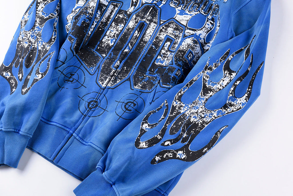 Cloud Full Zip Up Hoodie