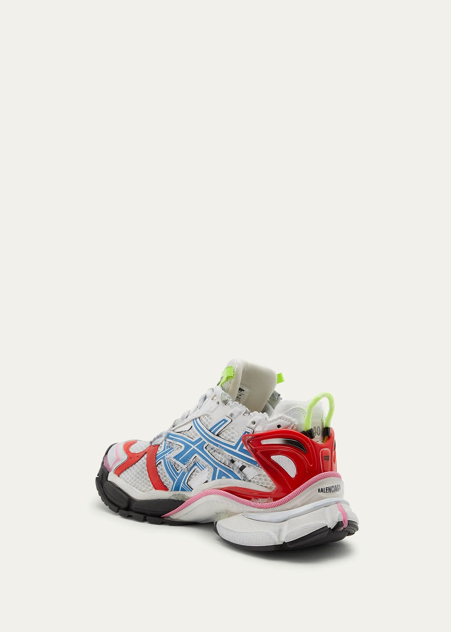 Men's Multicolor Mesh Runner Sneakers