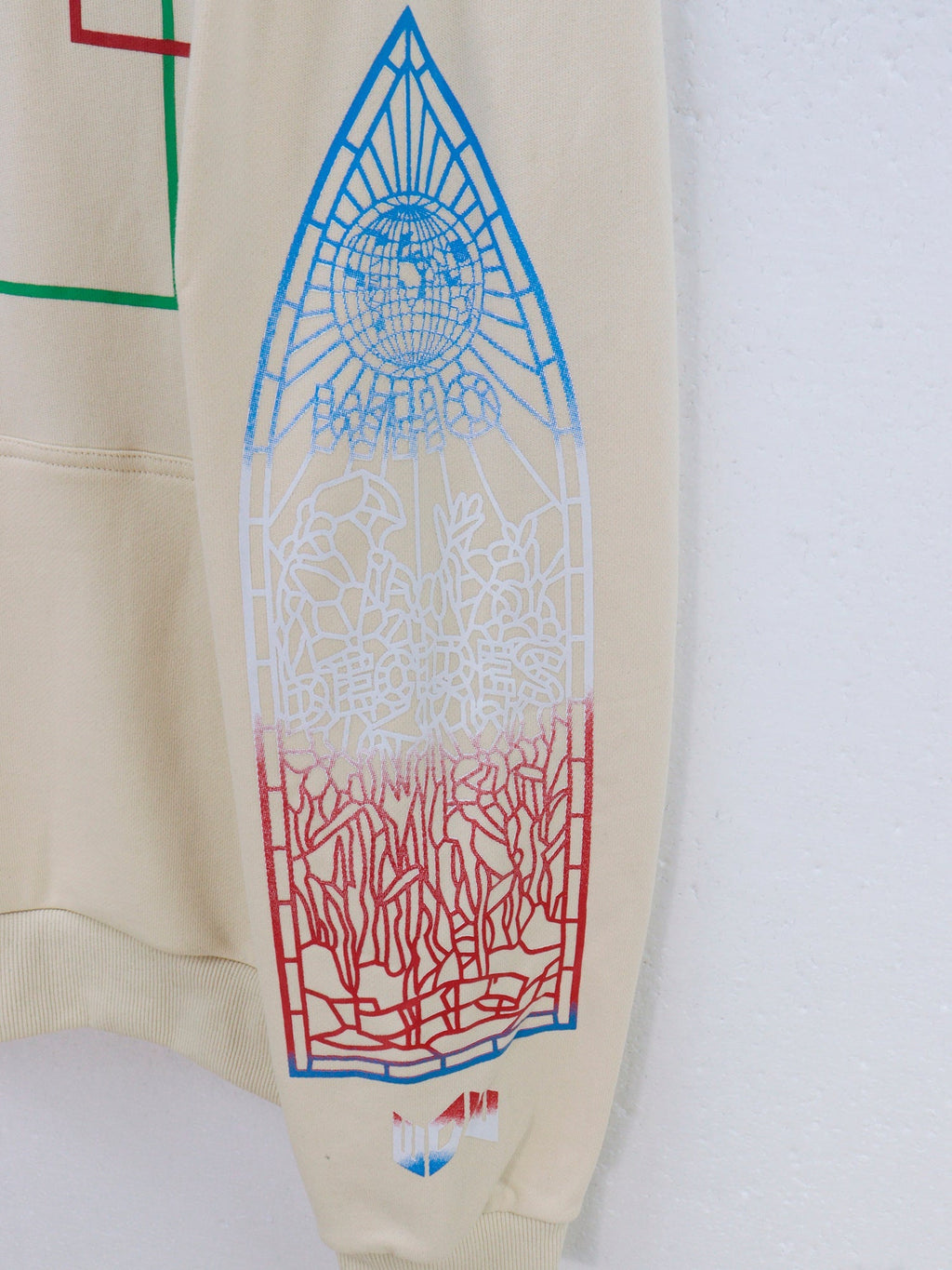 Ivory Intertwined Windows Hoodie