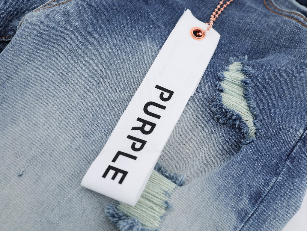 P130 Ripped Light Blue Jeans