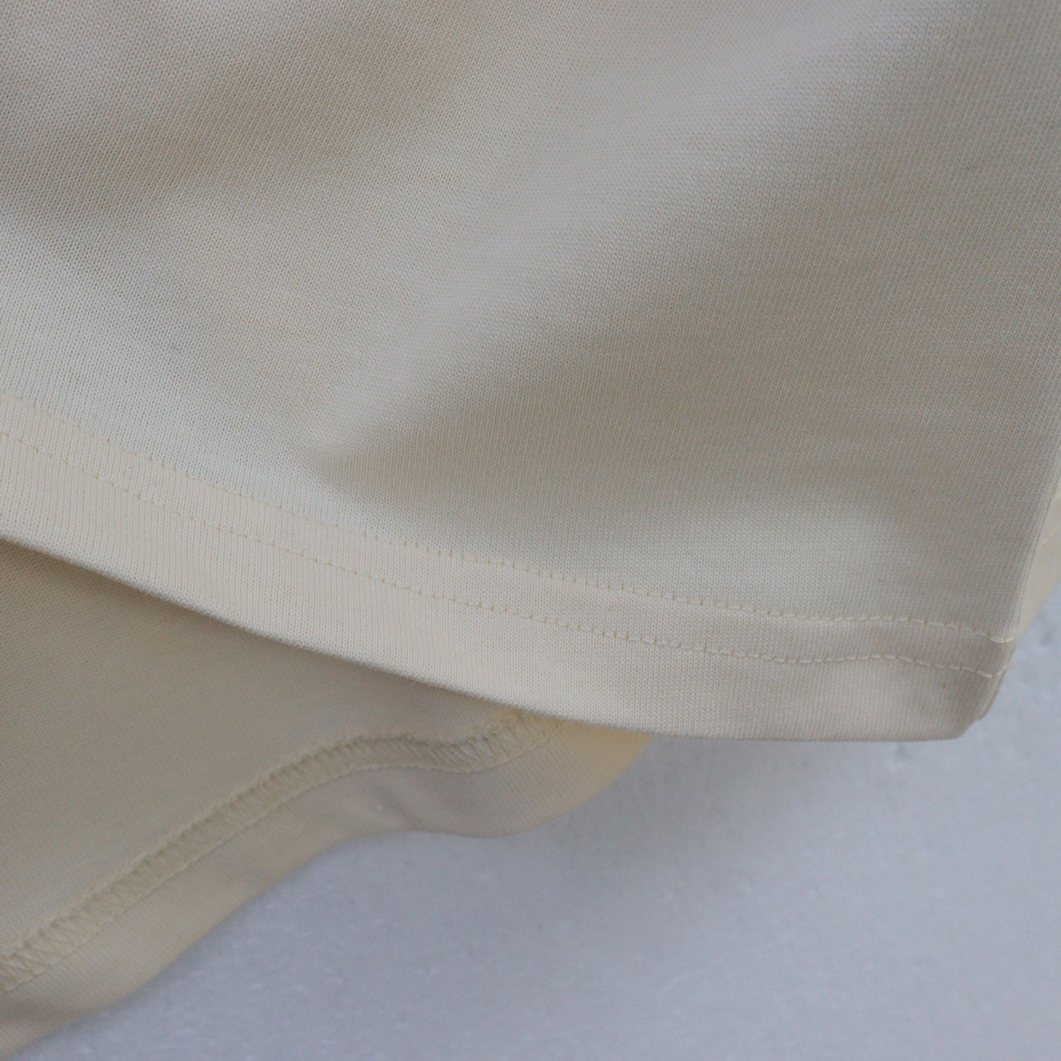 White Thorned Abstract Cotton Jersey T-Shirt