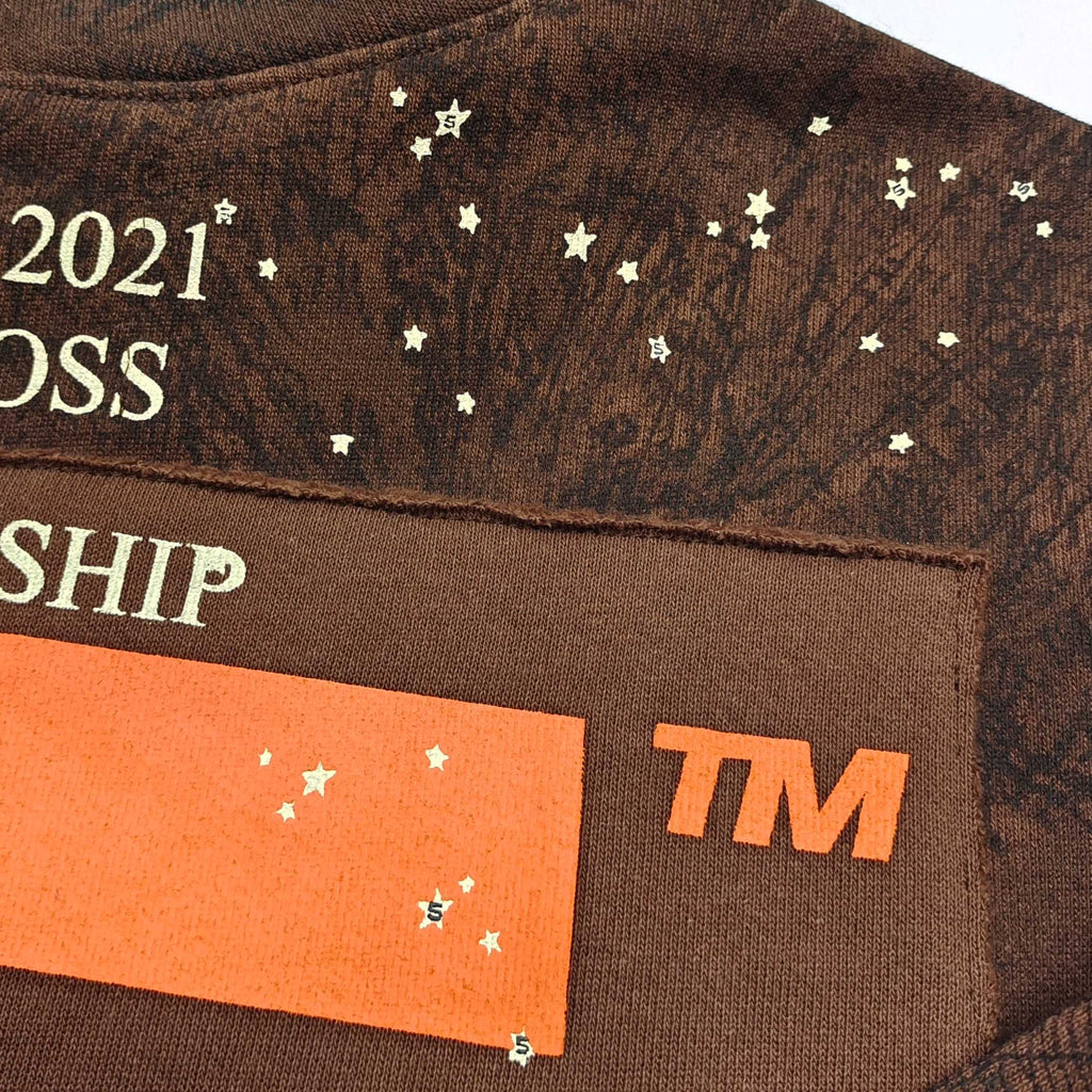 Sp5der T&F Tree Camo Hoodie 'Brown'