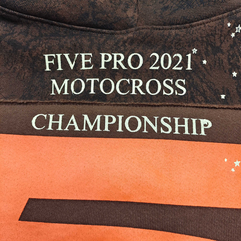 Sp5der T&F Tree Camo Hoodie 'Brown'