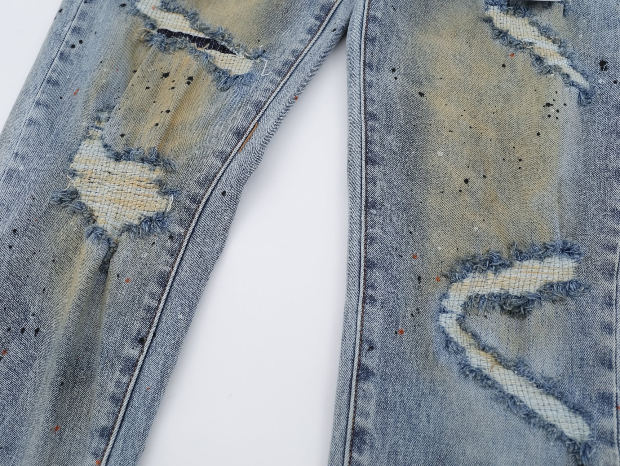 P132 Denim Brushed Jeans