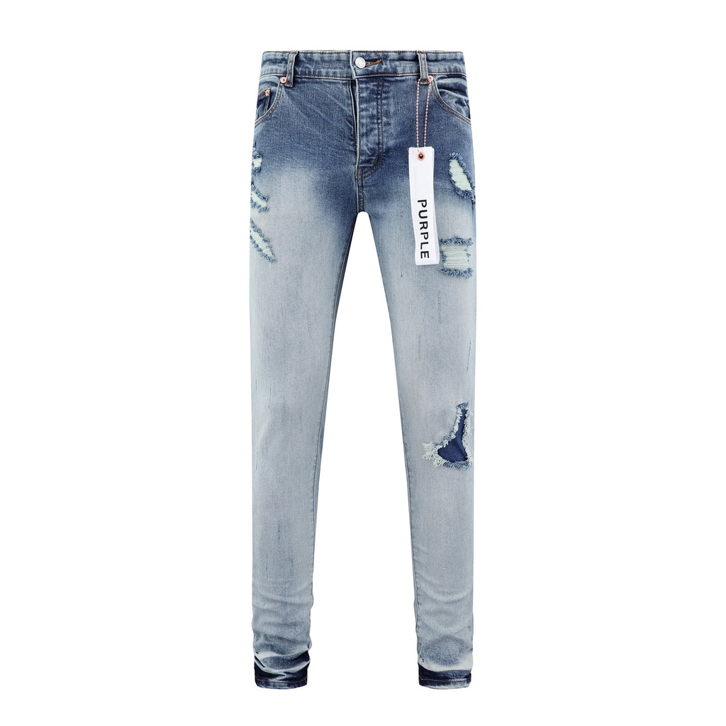 P130 Ripped Light Blue Jeans