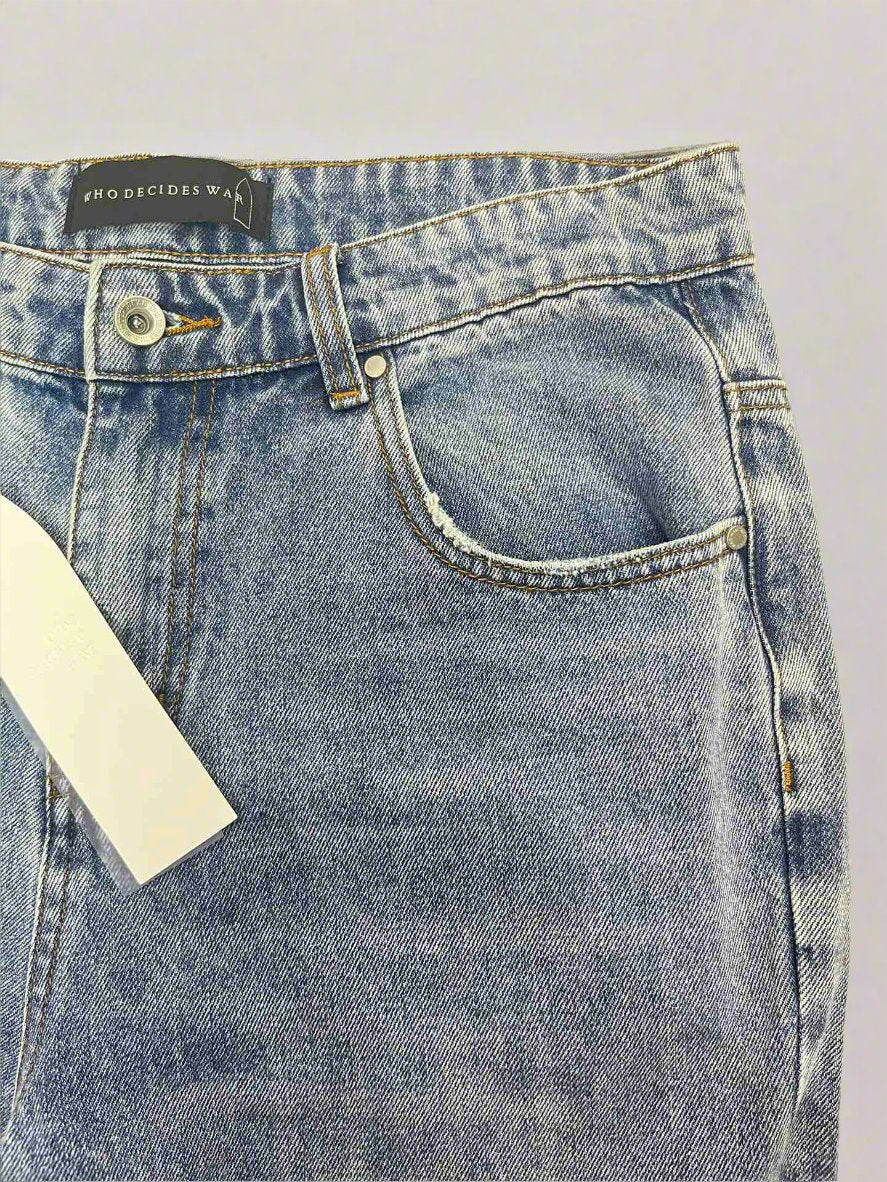 CowBoy Embroidered Denim