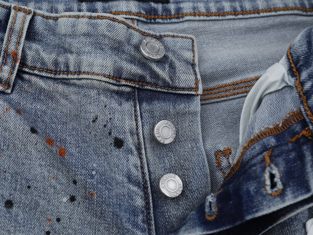 P132 Denim Brushed Jeans