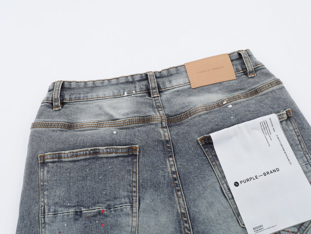 P505 Red/White dotted Jeans