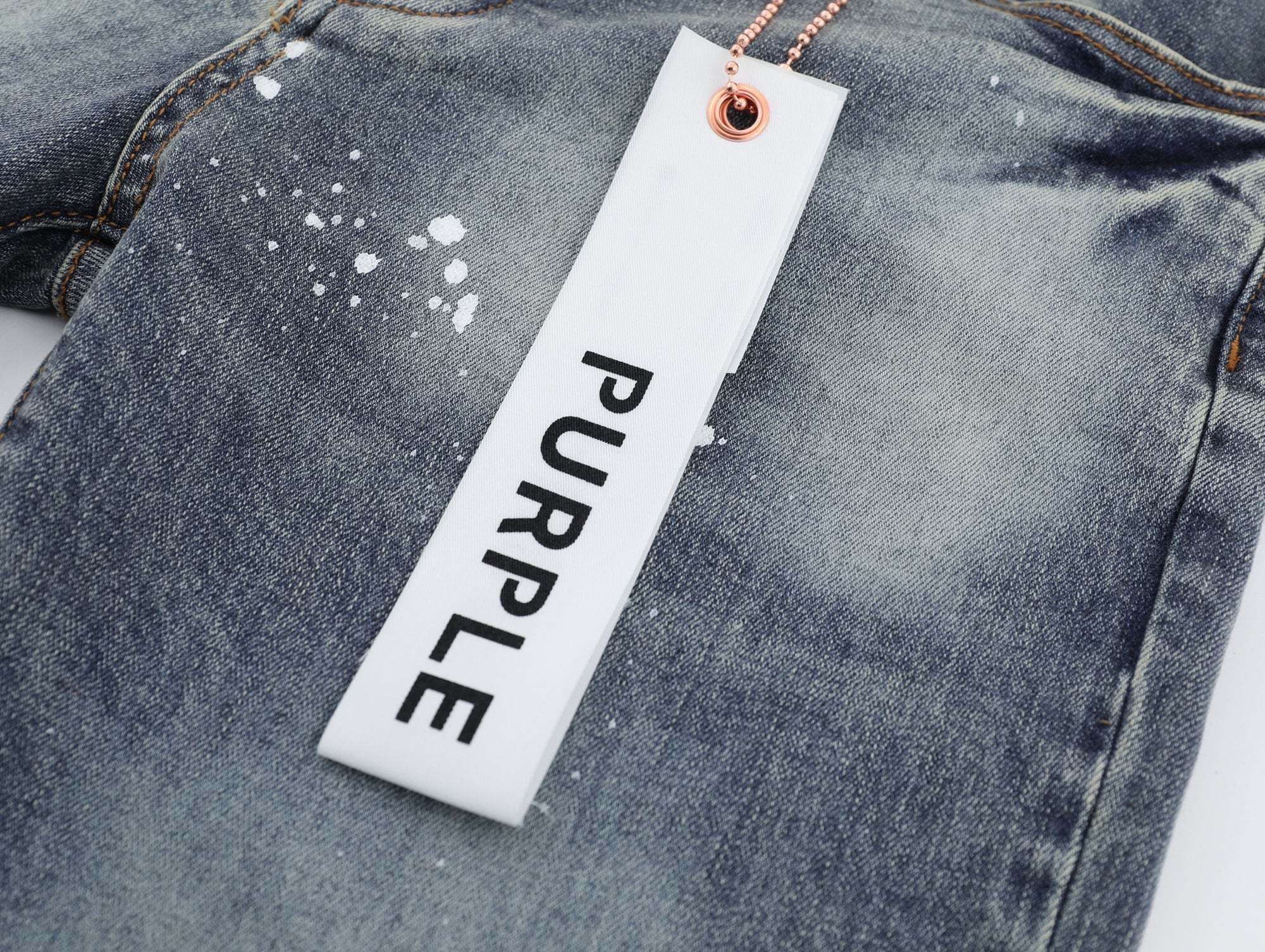 P505 Red/White dotted Jeans