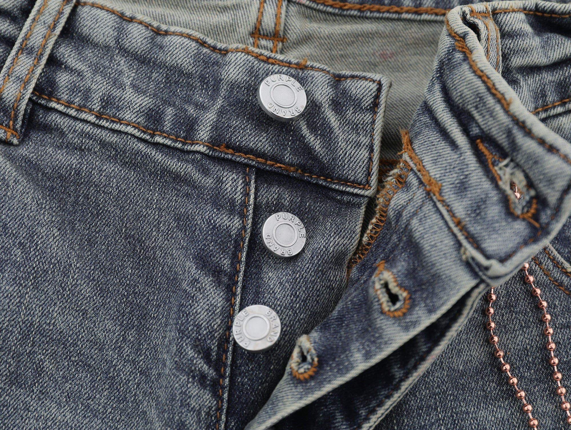 P505 Red/White dotted Jeans