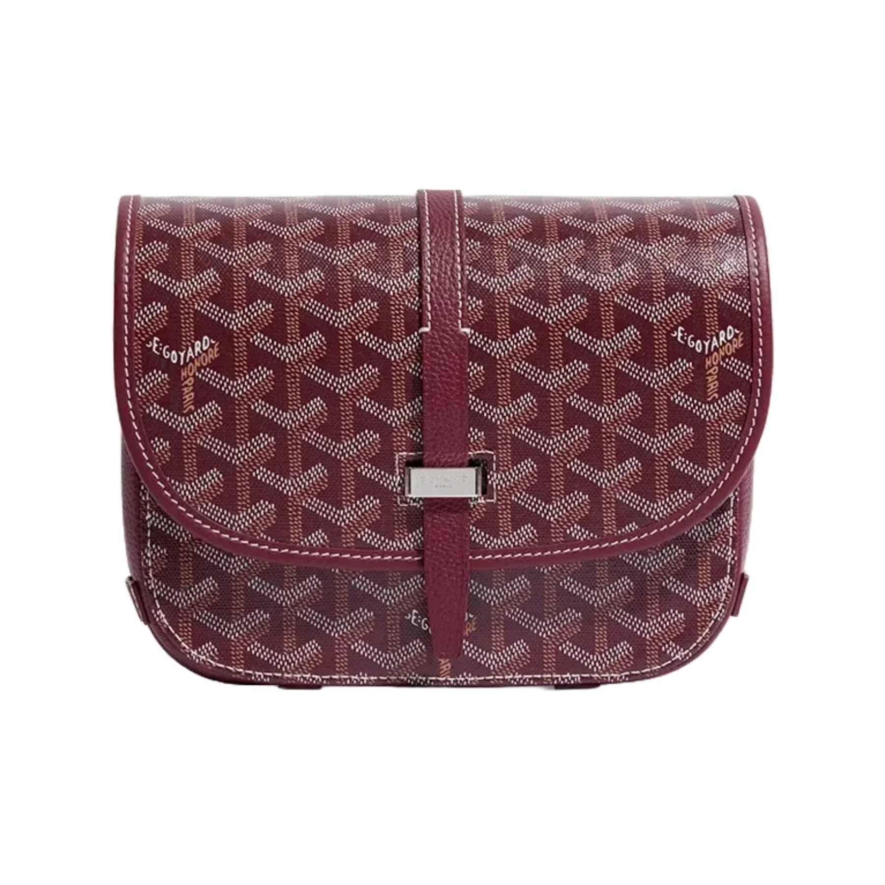 Wine Red Goyrd Messenger Bag