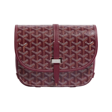 Wine Red Goyrd Messenger Bag