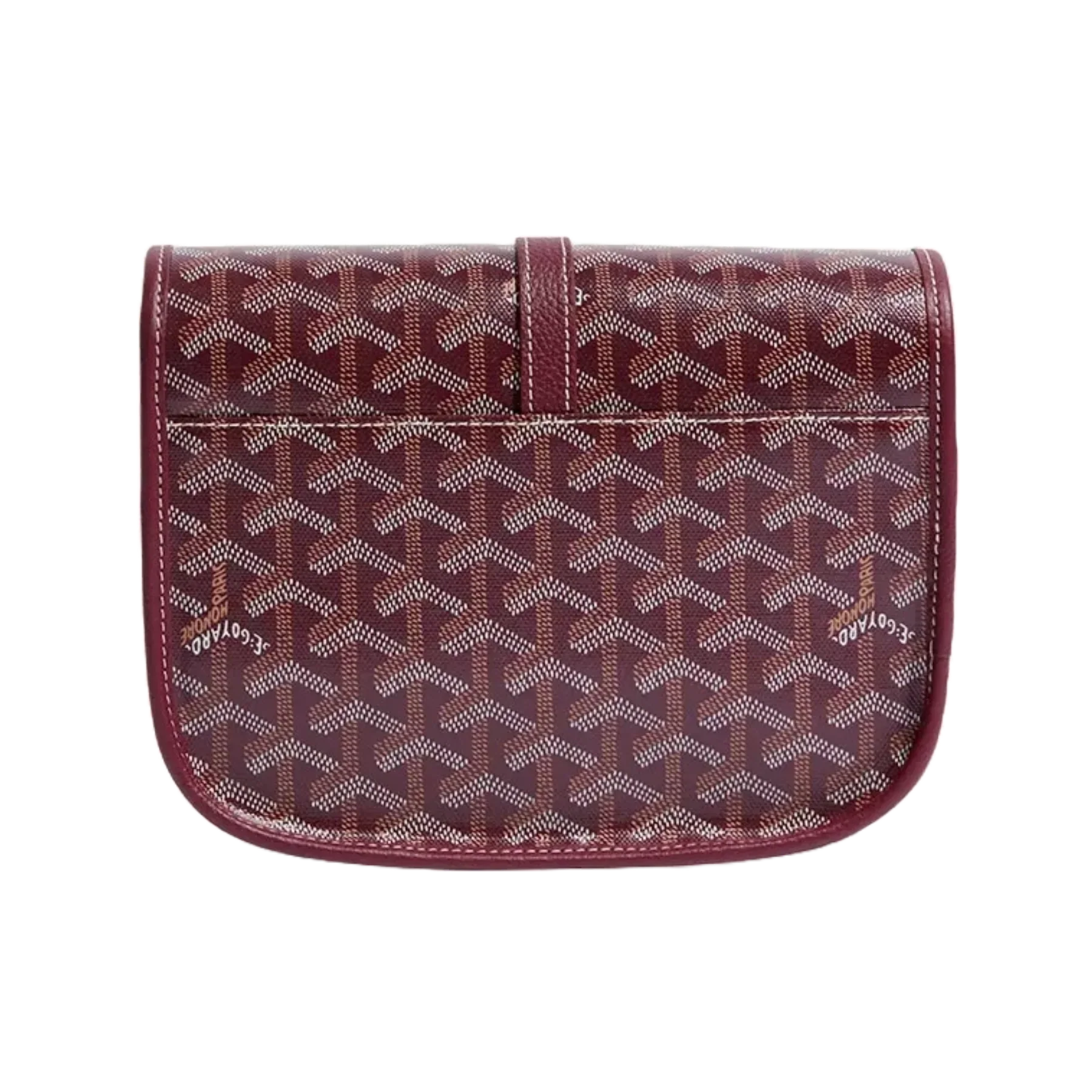 Wine Red Goyrd Messenger Bag