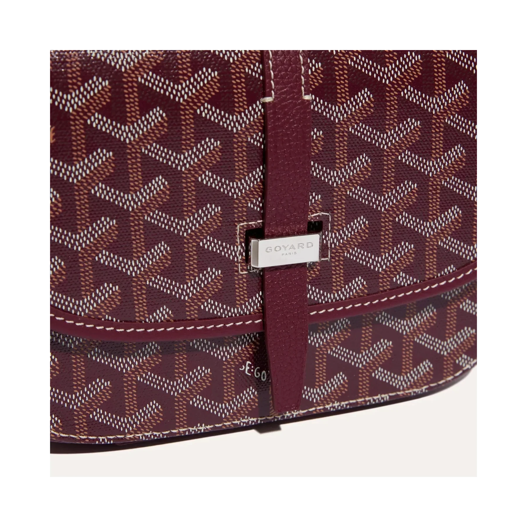 Wine Red Goyrd Messenger Bag