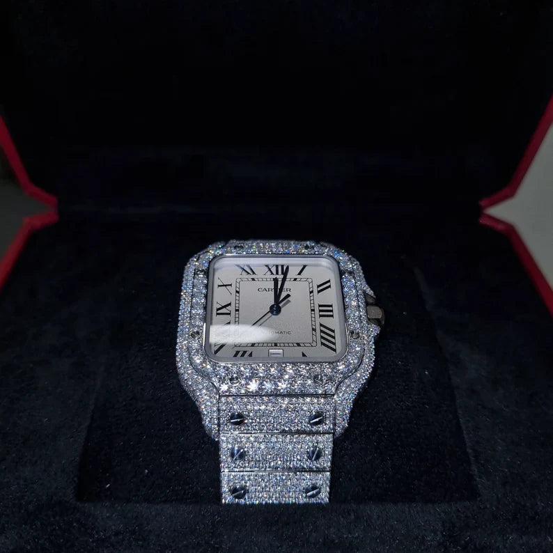 Carti3 White Face Moissanite