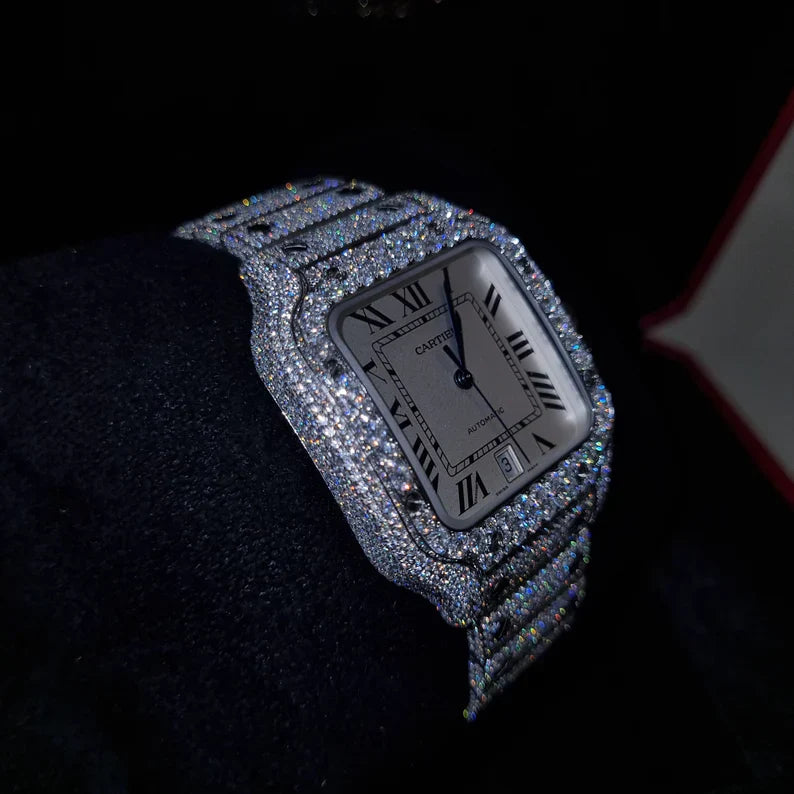 Carti3 White Face Moissanite