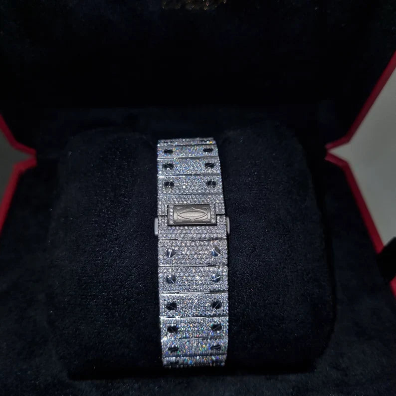 Carti3 White Face Moissanite