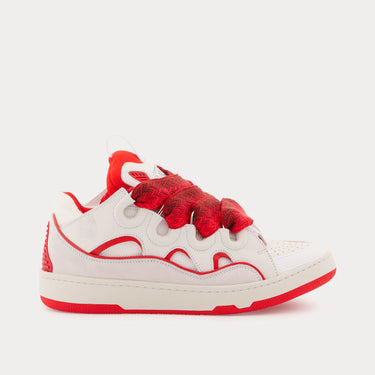 Red & White - Curb Sneakers