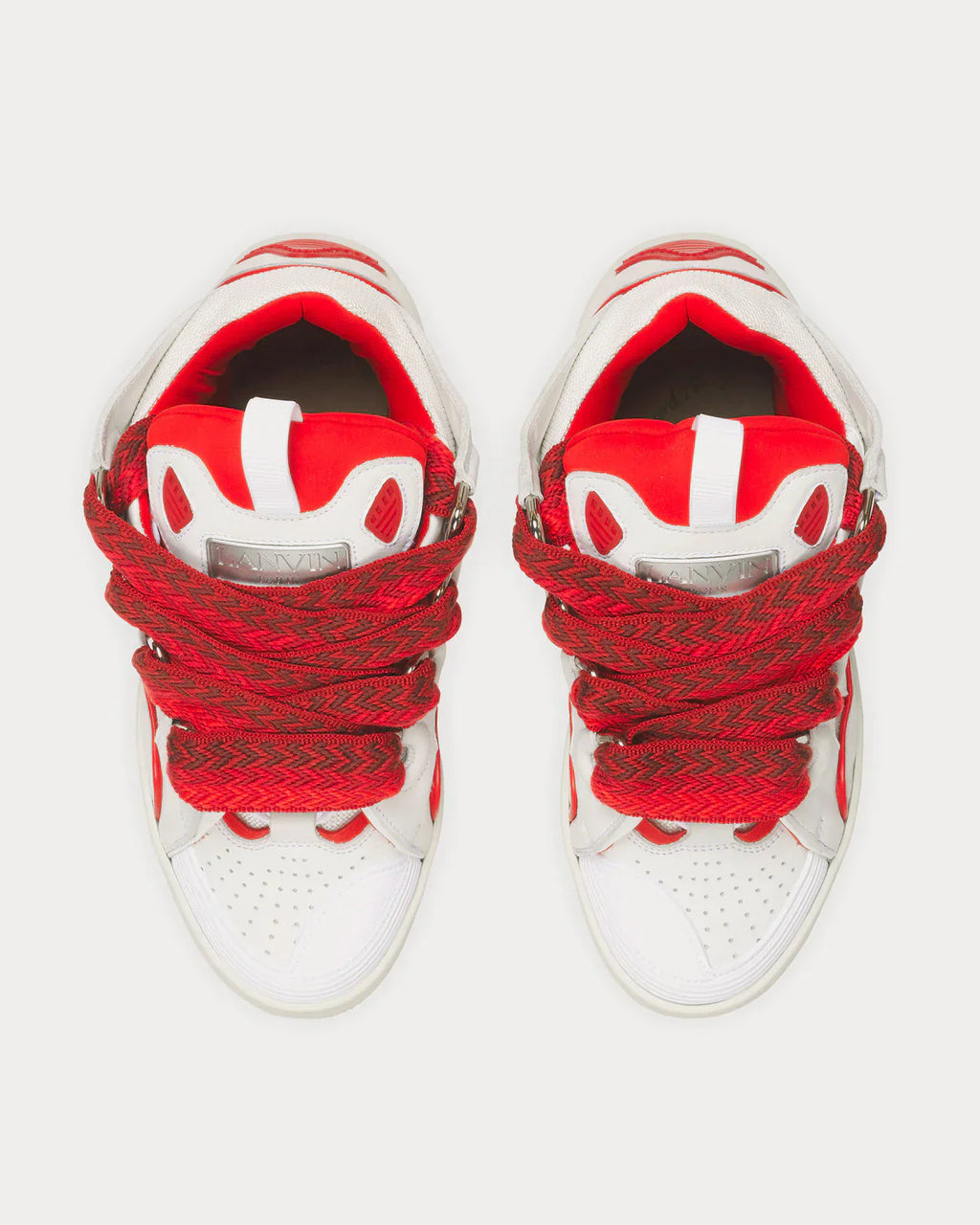Red & White - Curb Sneakers