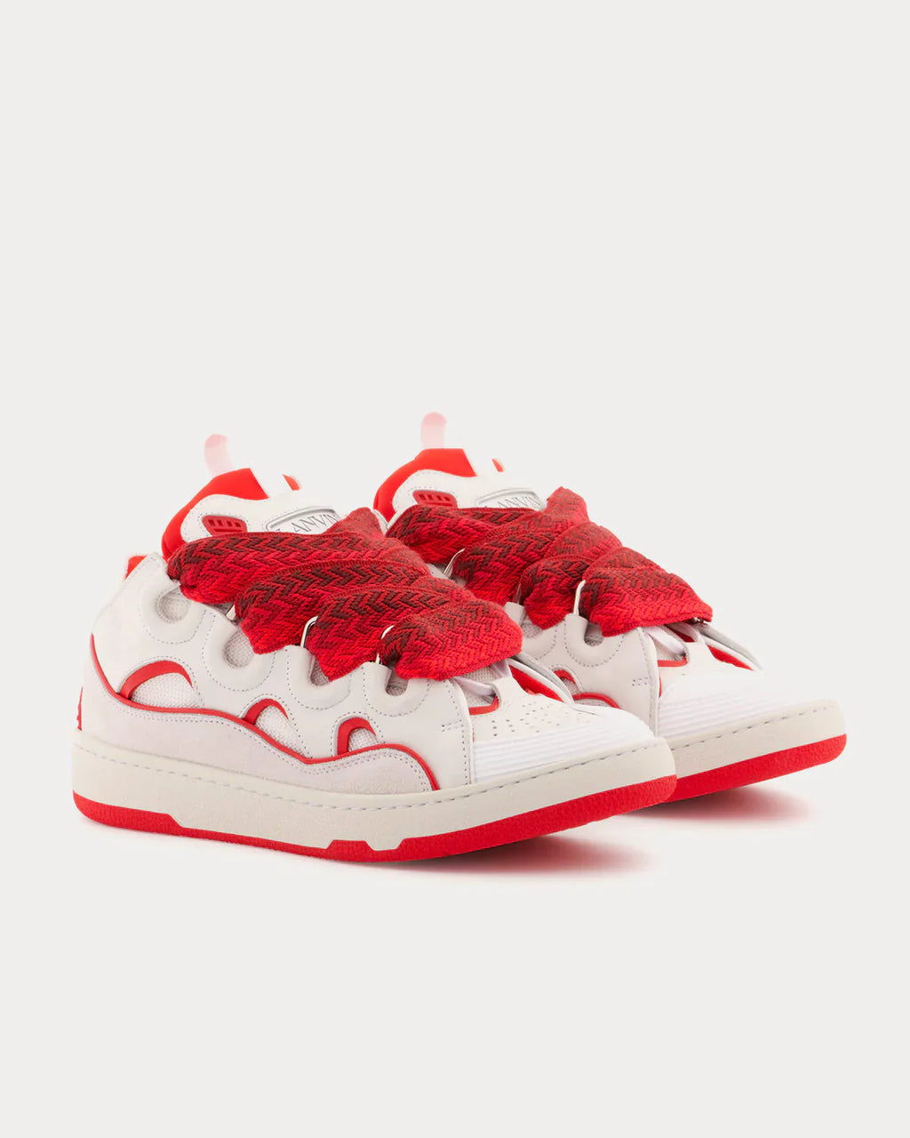 Red & White - Curb Sneakers