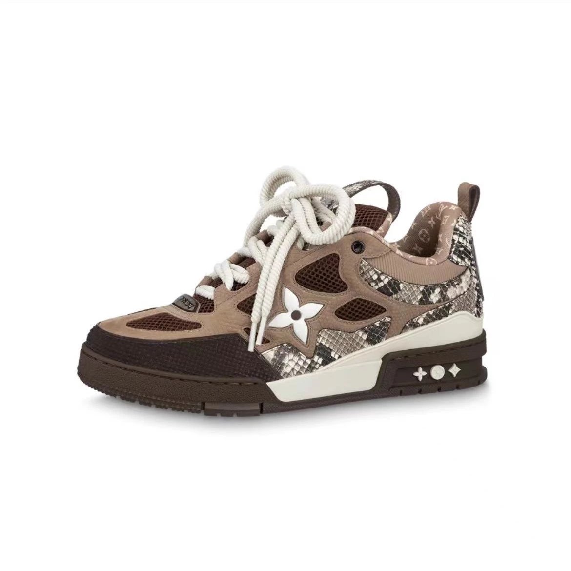 LV 'PYTHON SK8' Brown