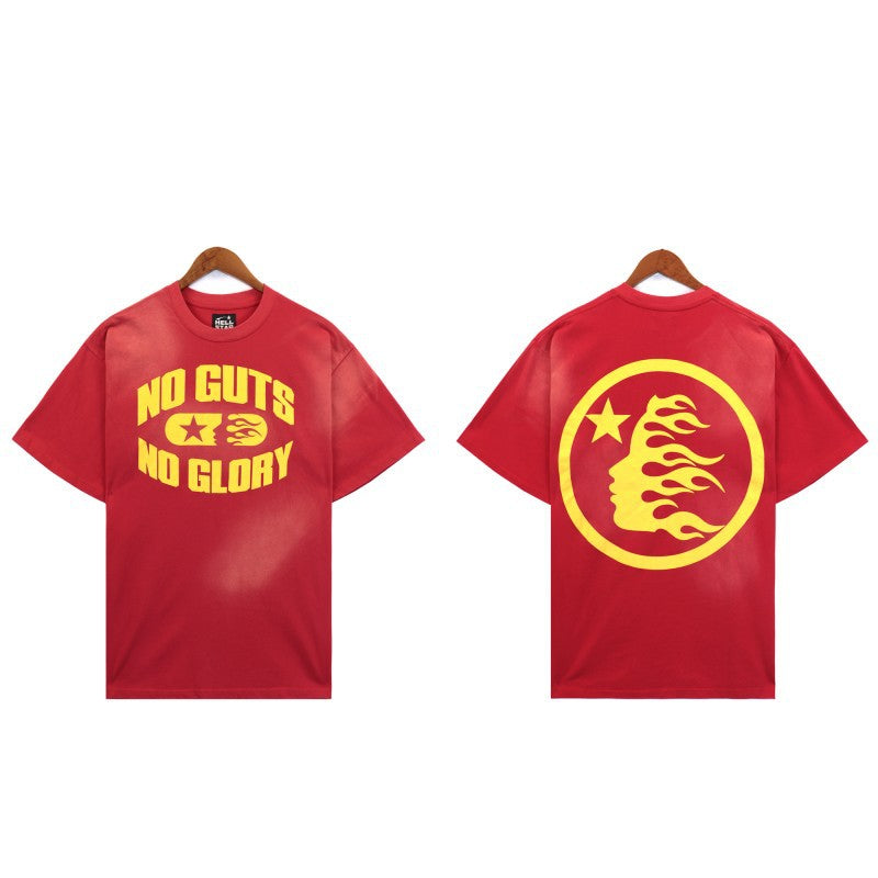RED No Guts No Glory T-shirt